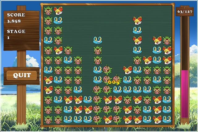 Pokemon Puzzle Popper Screenshot