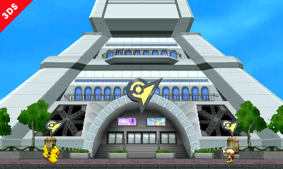 Pokemon XY Prism Tower Level for Super Smash Bros 3DS