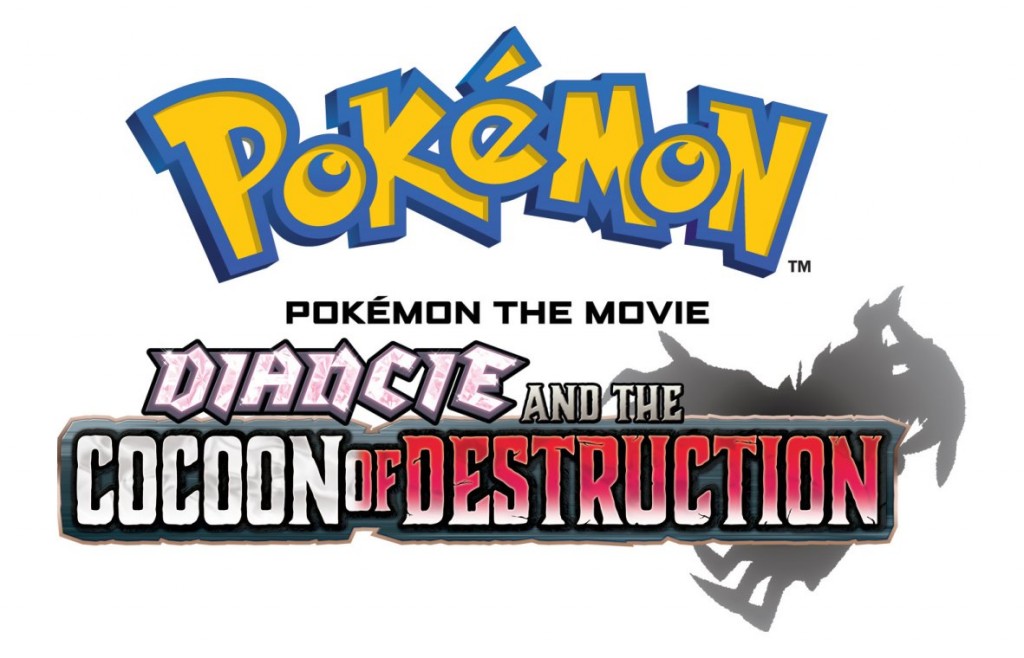 Diancie and the Cocoon of Destruction English Logo