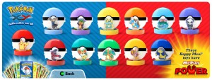 McDonald's Happy Meal Toys - Pokemon X and Y