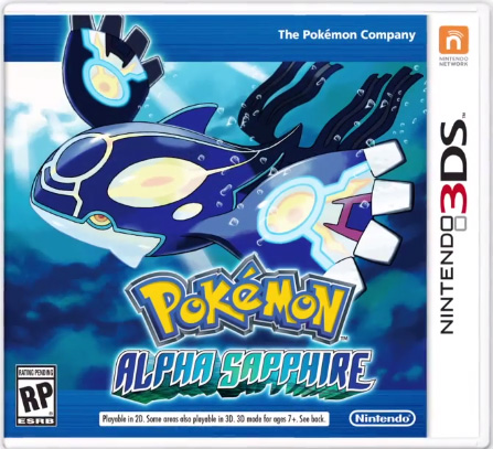 Pokemon Alpha Sapphire Box Art