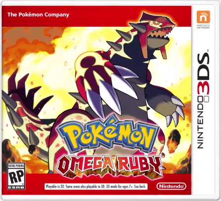 Pokemon Omega Ruby Box Art