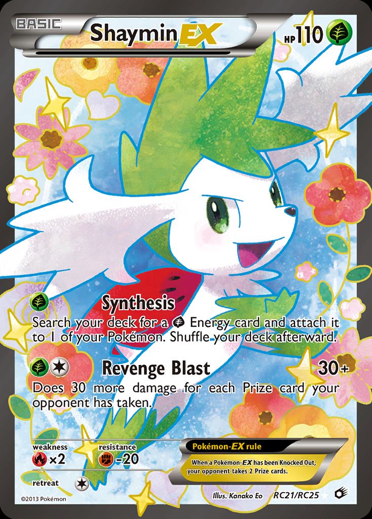 Card Pokemon Shaymin Ex