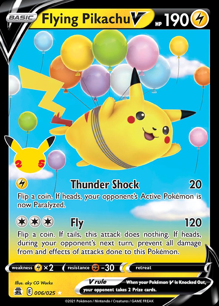 Flying Pikachu-V