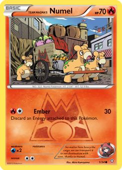 Team Magma's Numel