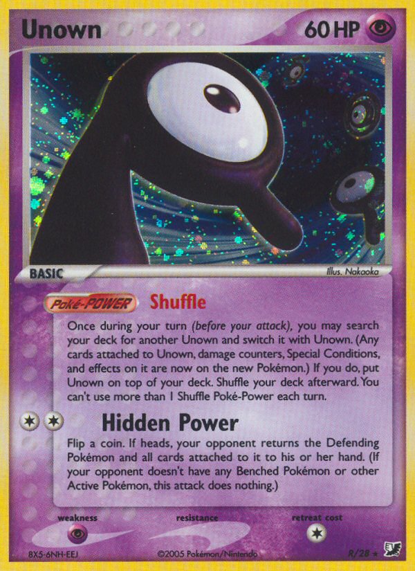 Unown R