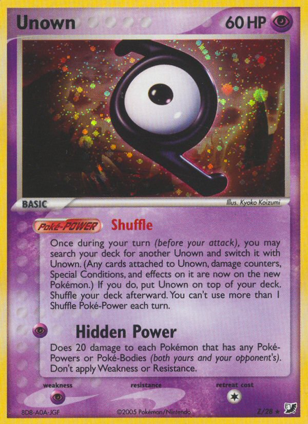 Unown Z