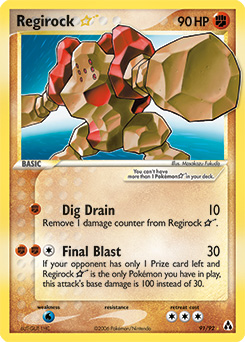 Regirock ☆