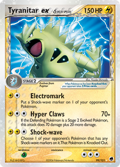 Tyranitar ex δ