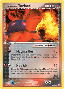 Team Magma's Torkoal