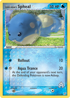 Team Aqua's Spheal