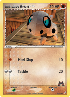 Team Magma's Aron