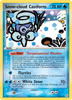 Snow-cloud Castform