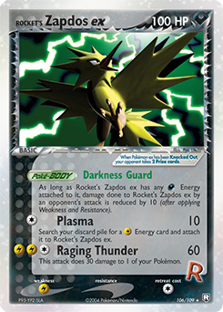 Rocket's Zapdos ex