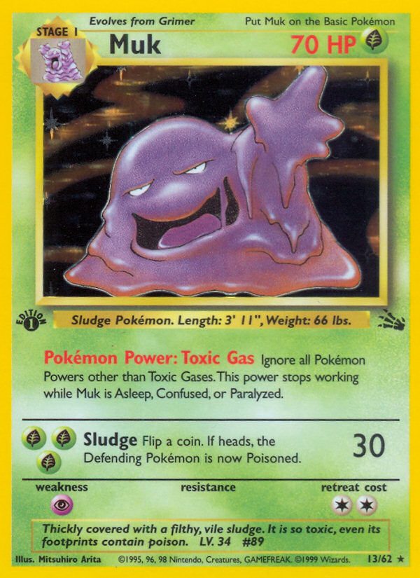 Muk, Pokédex