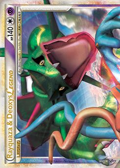 Rayquaza & Deoxys LEGEND 89/90 - Undaunted - HeartGold SoulSilver