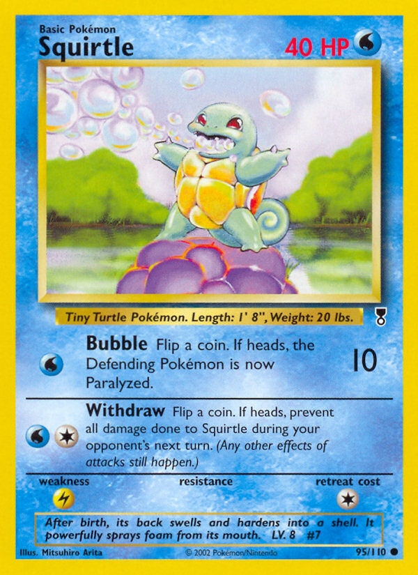 Squirtle 95 110 Legendary Collection Legendary Collection Pokemon 