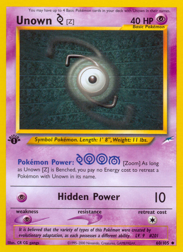 Unown Z