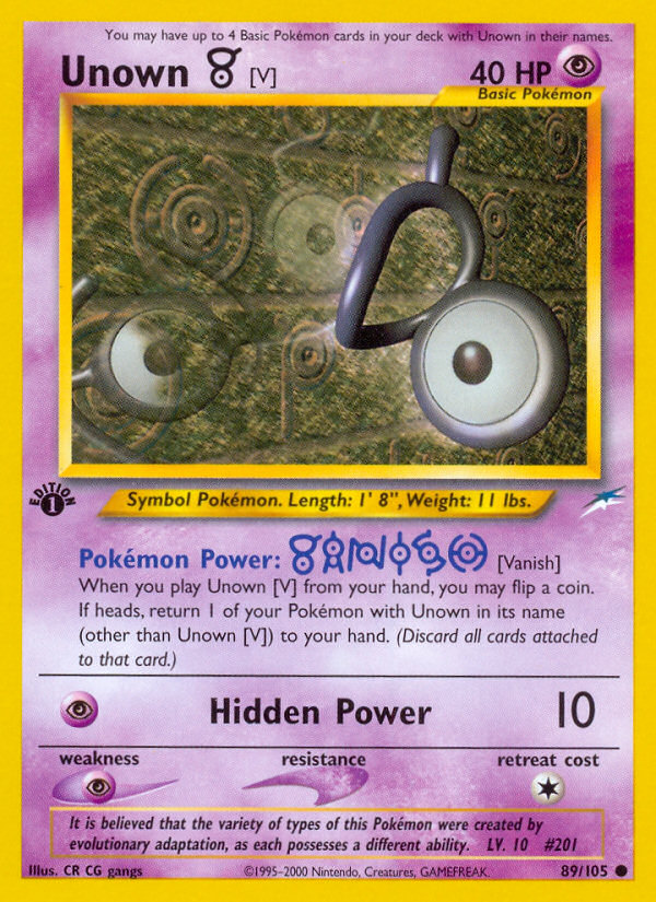 Unown V