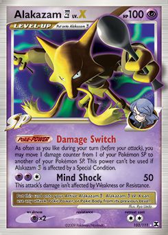 Alakazam 4 LV.X