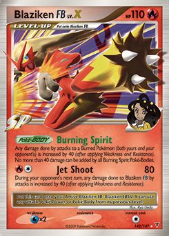 Blaziken FB LV.X 142/147 - Supreme Victors - Platinum - Pokemon