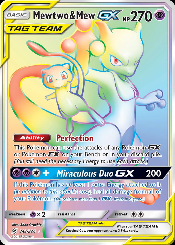 Mewtwo & Mew-GX