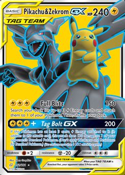 Pikachu & Zekrom-GX