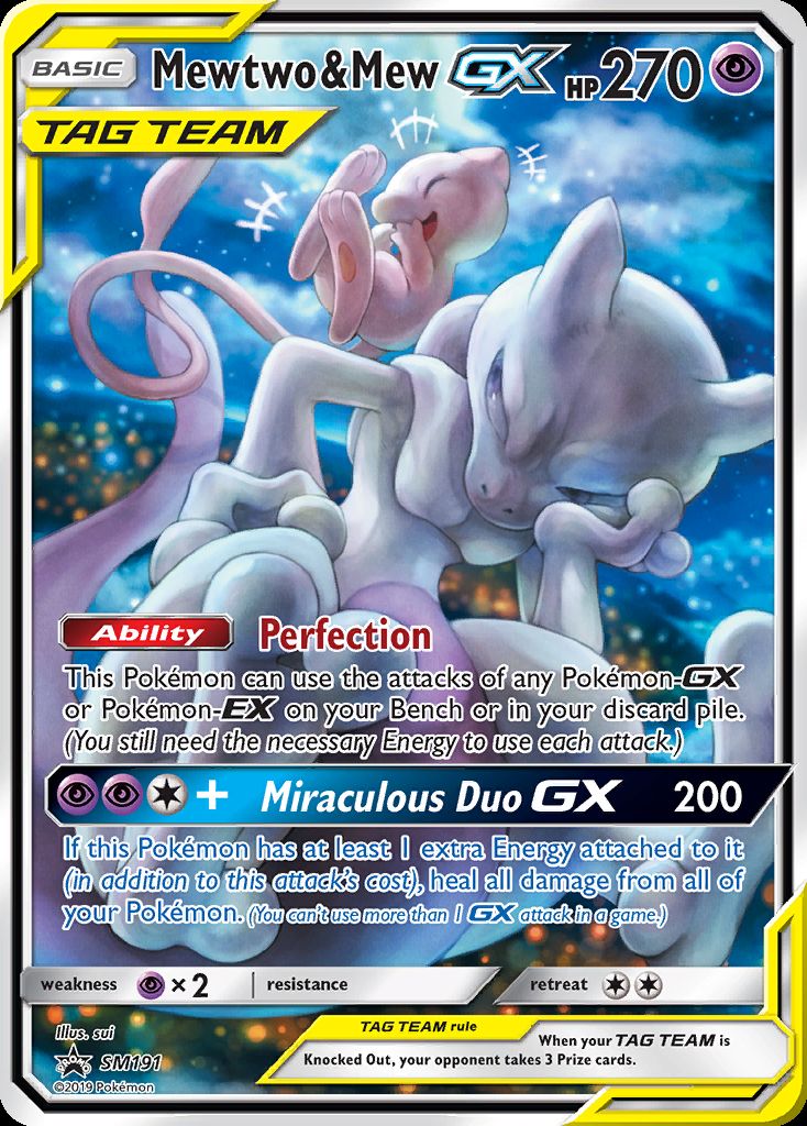 Mewtwo & Mew-GX