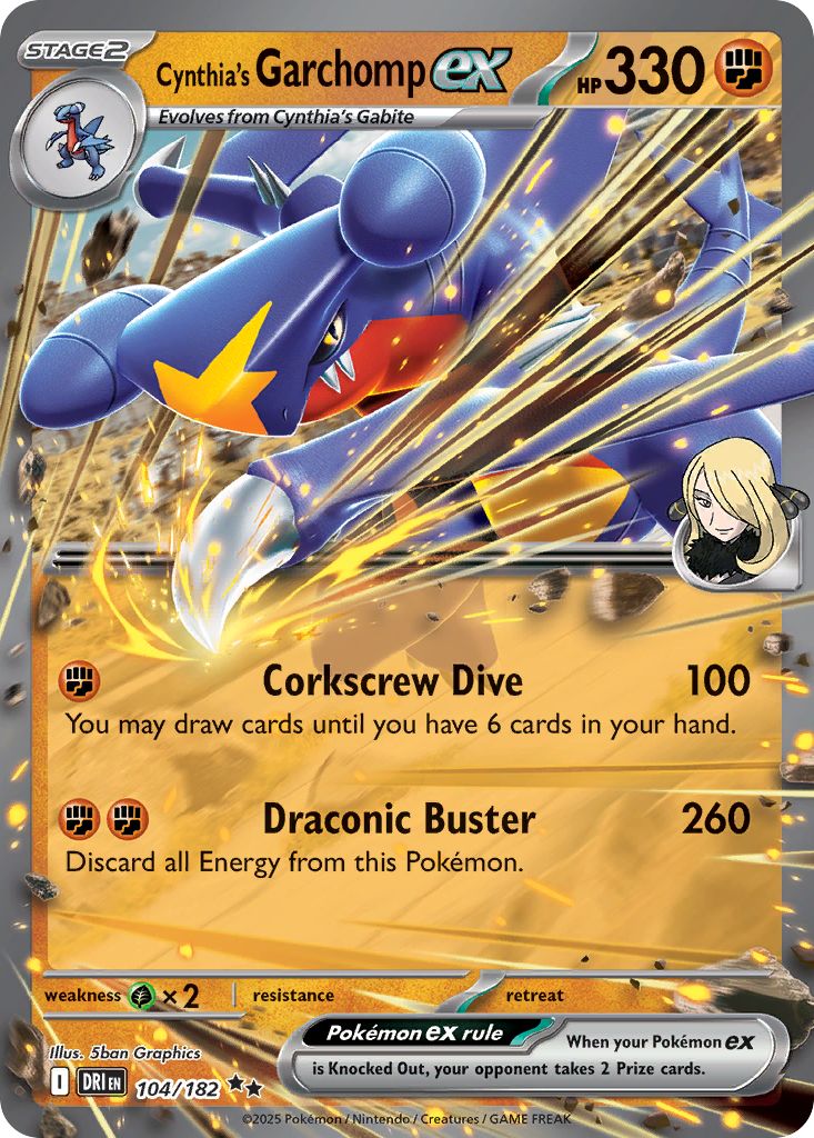 Cynthia's Garchomp-ex
