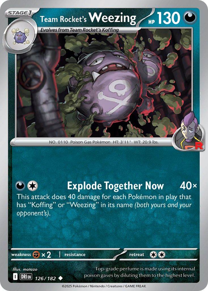 Team Rocket's Weezing