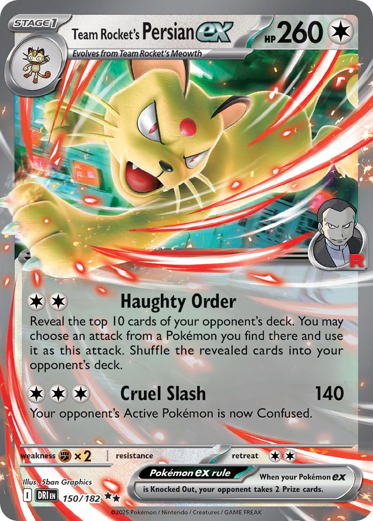 Team Rocket's Persian-ex