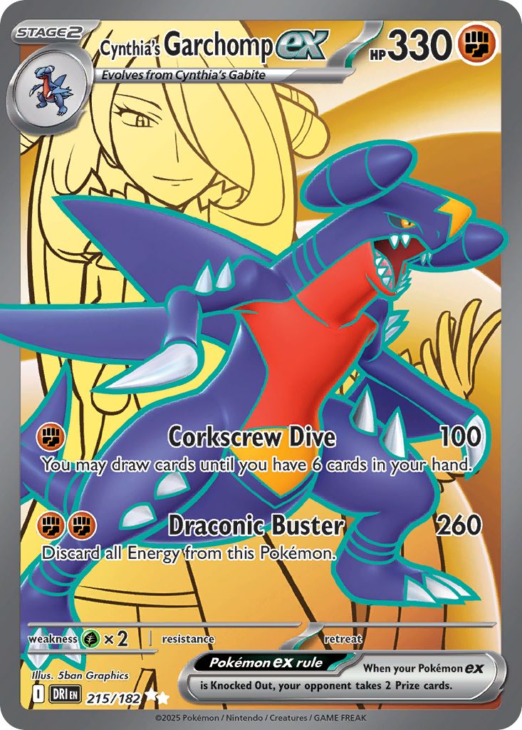 Cynthia's Garchomp-ex