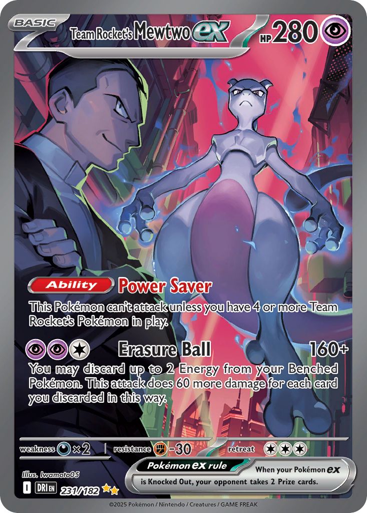 Team Rocket's Mewtwo-ex