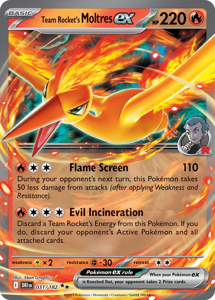 Team Rocket's Moltres-ex