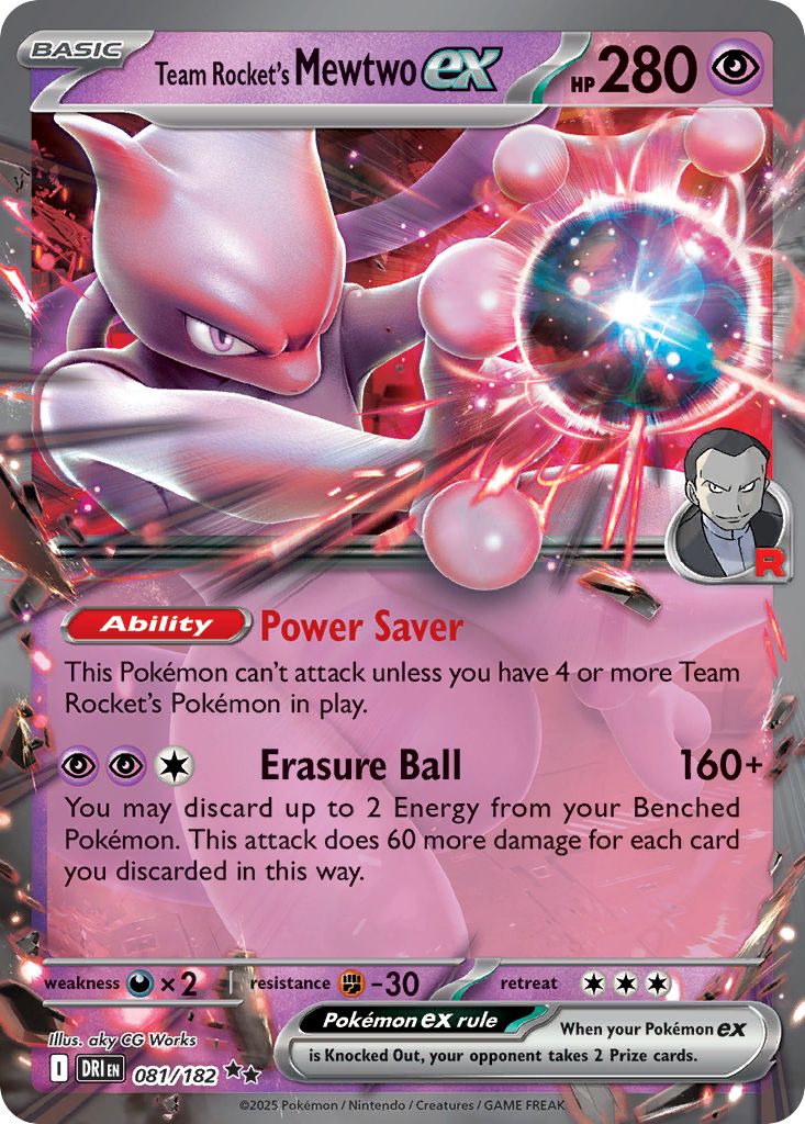 Team Rocket's Mewtwo-ex