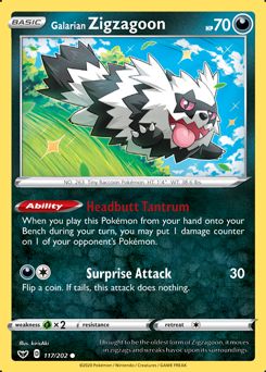 Galarian Zigzagoon