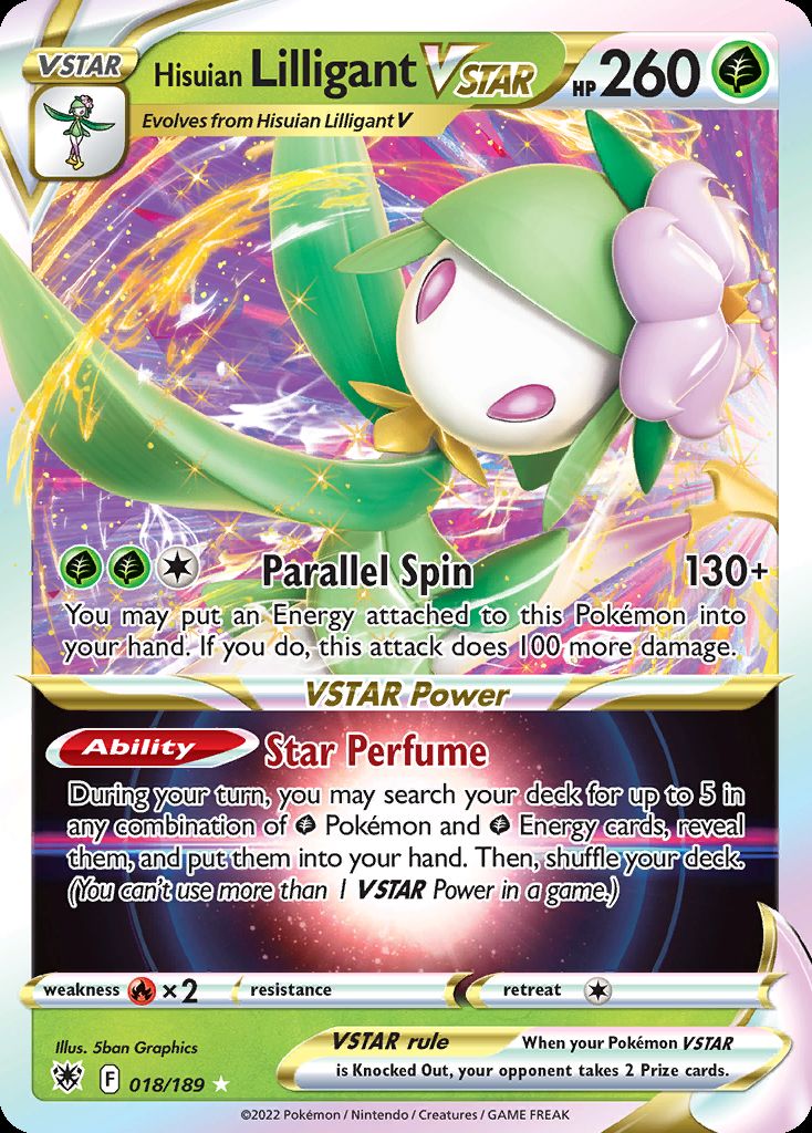 Hisuian Lilligant-VSTAR