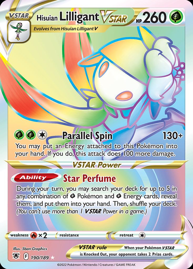 Hisuian Lilligant-VSTAR