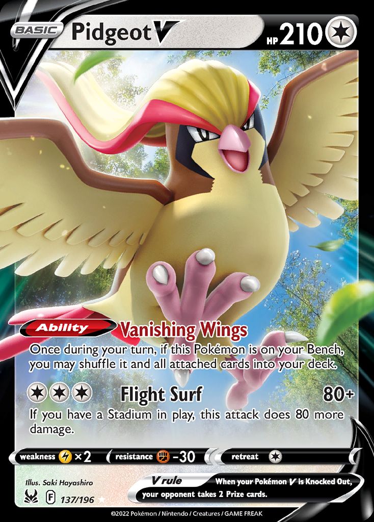 Pidgeot-V