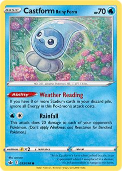 Castform Rainy Form