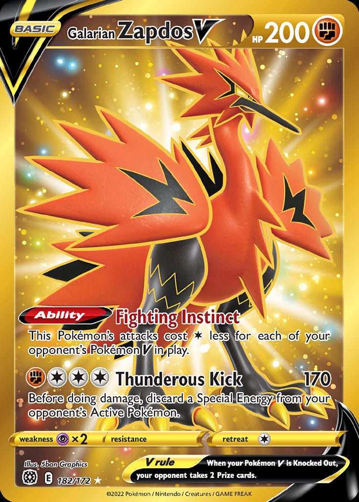 Galarian Zapdos-V