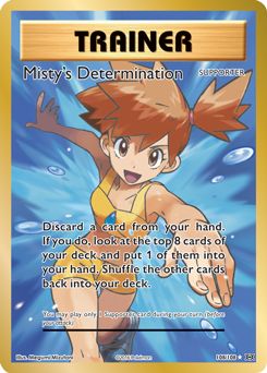 Misty's Determination