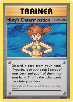 Misty's Determination