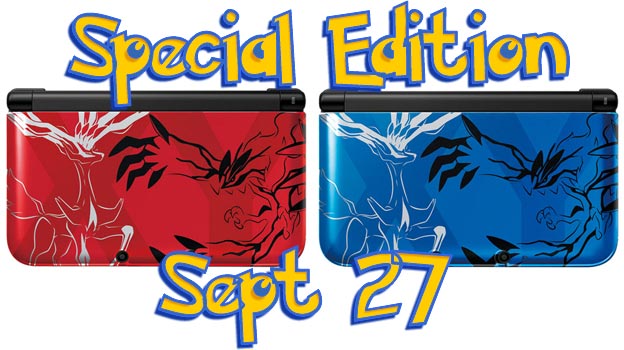 Special Edition Pokemon XY Nintendo 3DS XL Coming September 27, 2013