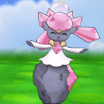 Diancie in Pokemon Amie