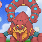 Volcanion in Pokemon Amie