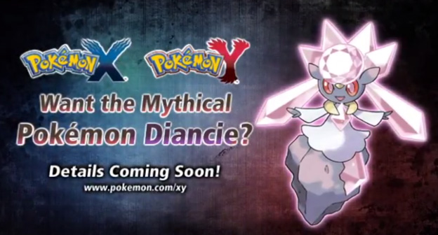 Pokemon X and Y Diancie Details Soon
