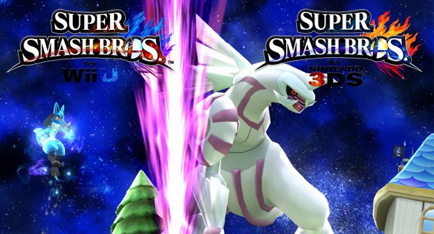 Super Smash Bros Wii U - Palkia Revealed