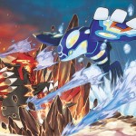 Pokémon Omega Ruby Alpha Sapphire Concept Art Battle Primal Groudon Kyogre