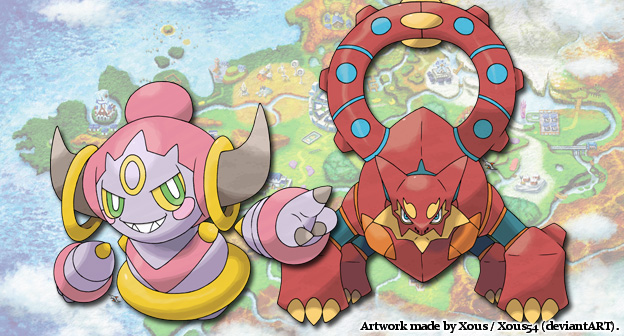 Hoopa & Volcanion Event Text Revealed